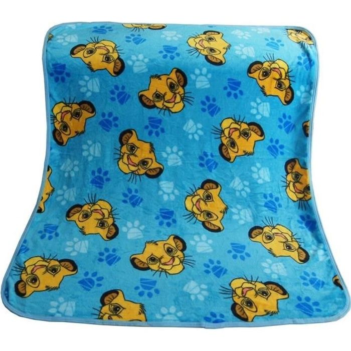 Couverture Super Douce Bleue Simba Roi Lion Pour Bebes Filles Et Garcons Plaid De Couchage Animal De Compagnie 491 Cdiscount Puericulture Eveil Bebe