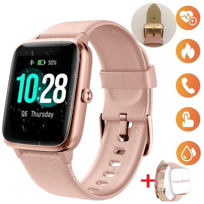 Montre Connect e Smartwatch Femme Homme Montre Sport Podom tre