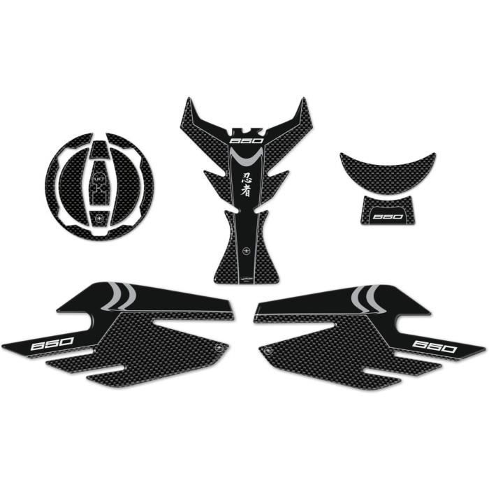3D Gel Resin Adhesive Protection Kit For Kawasaki Z900 – Carbon Look, Made In Italy