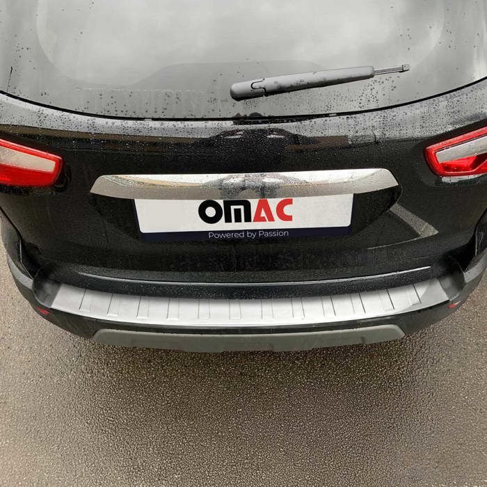 Protection Seuil Pare-Chocs Arrière Audi Q2 2017-2020 - Inox Brossé - Anti-Rayures