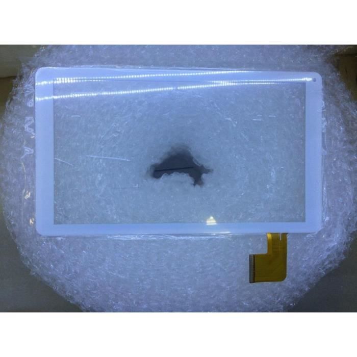 Vitre tactile blanche pour Qilive Q6 MW1628M