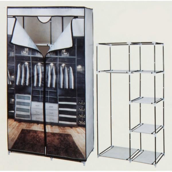 Penderie Tissu Imprime Achat Vente Penderie Mobile Penderie