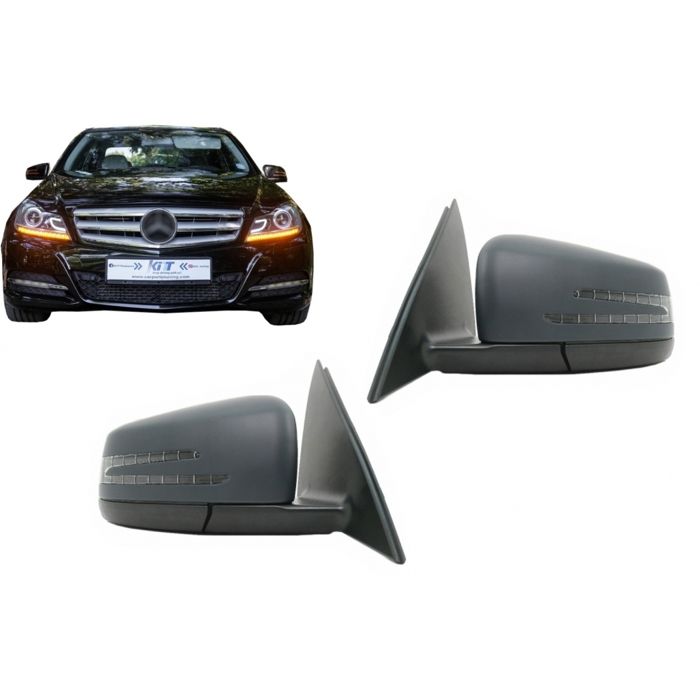 Assemblee Coques Retroviseurs Pour Mercedes W204 C Class 07 12 Facelift Amg Design Achat Vente Retroviseurs Assemblee Coques Retroviseu Cdiscount