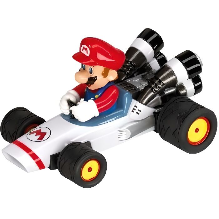CARRERA-TOYS - 2,4GHz Mario Kart™ Mach 8, Luigi - Cdiscount Jeux