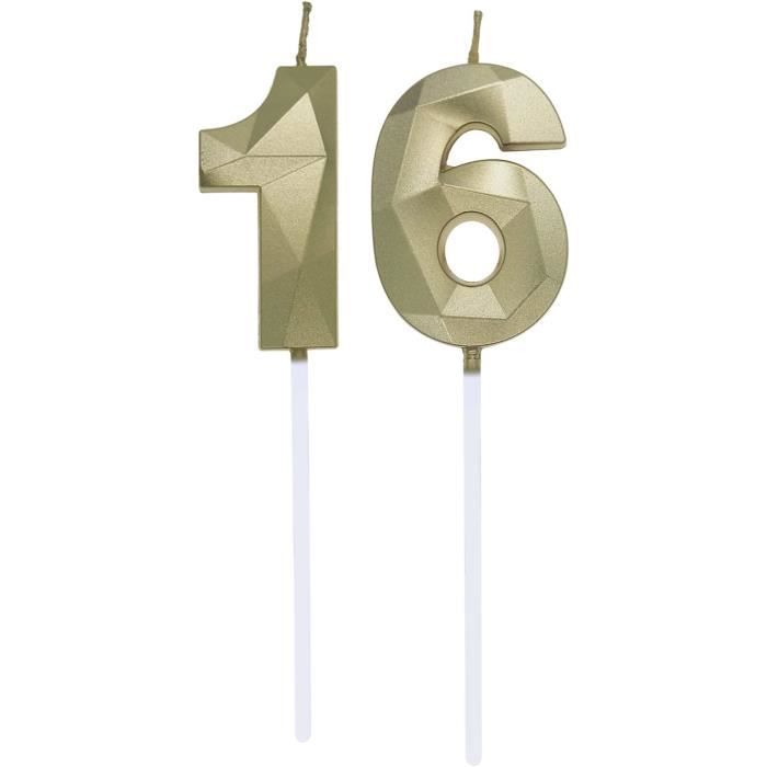 Bougies D'anniversaire Goki – Lot De 10 Bougies, Pour Gâteau, Décoration De Fête