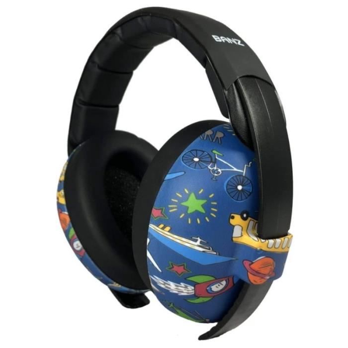 Casque Anti Bruit Bebe Banz Motif Transport Cdiscount Puericulture Eveil Bebe