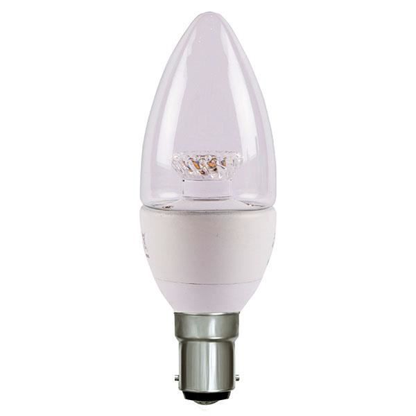 2x 7 W Basse Énergie CFL Bougie Ampoules Petit Baïonnette Cap SBC B15 Lampe = 24 W