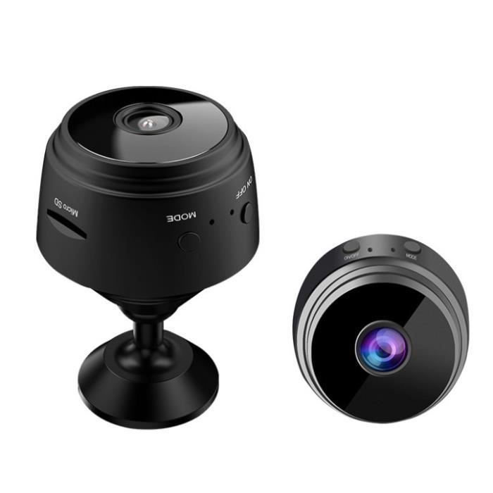 Caméra de sport et de sécurité BOOMERSUN - HD 1080P - Vision nocturne - Grand angle