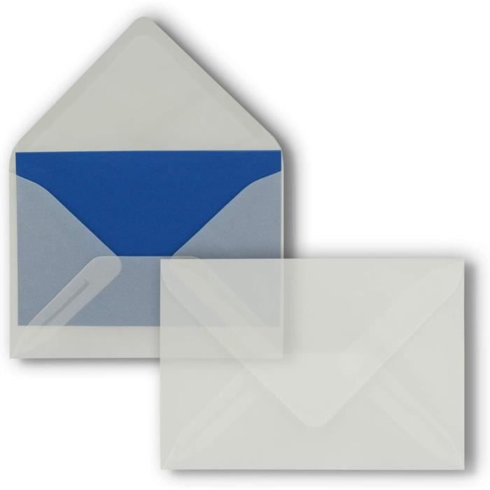 Briefumschläge24 Plus 100 Enveloppes B6 DIN (12,5 X 17,6 Cm) Bleu Océan, Technique De Fermeture : Freu Chtkl Fermeture Avec Rabat Triangulaire Grammage : 120 G/m²