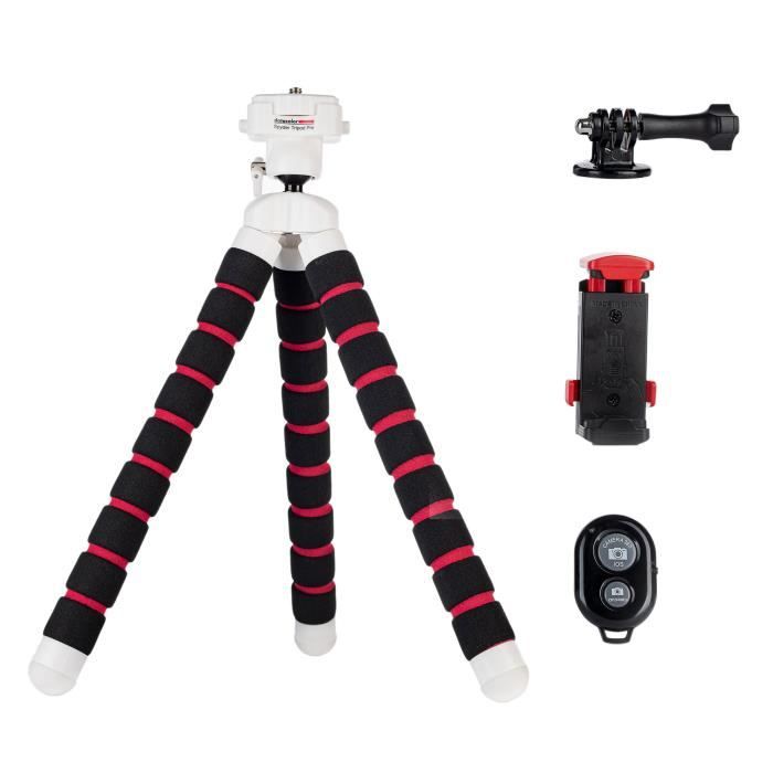 Trépied - Datacolor Spyder Tripod Pro - flexible pour appareil photo et smartphone avec télécommande Bluetooth