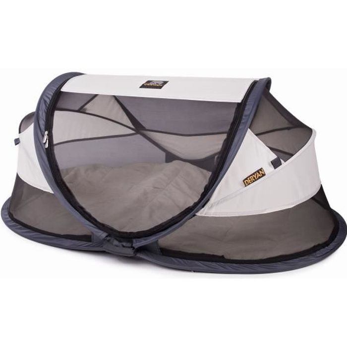 Deryan Lit D Enfant Voyage Escamotable Baby Luxe A Moustiquaire Creme Cdiscount Puericulture Eveil Bebe