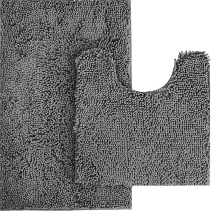 Tapis De Salle De Bain Et Contour Wc - Leroy Merlin