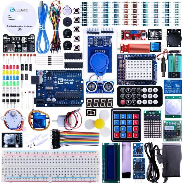 Kit arduino uno R3 version améliorée du Kit de démarrage