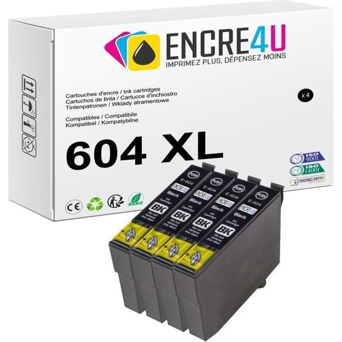 Epson Multipack 4-Colours 604 : : Informatique