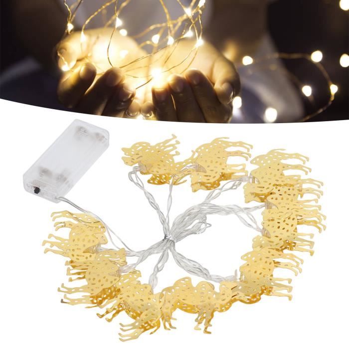 VGEBY Guirlande Lumineuse Étoile 10m à Piles Étanche Deux Modes Pour Camping - Maison