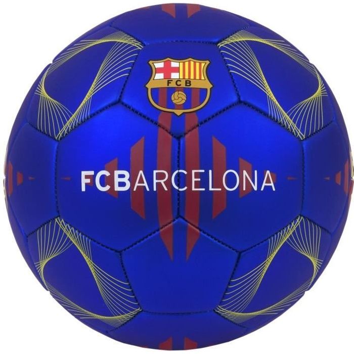 Barcelone Mini Balle Taille 2 couleur jaune sous licence BARCELONE Ballon de football #2