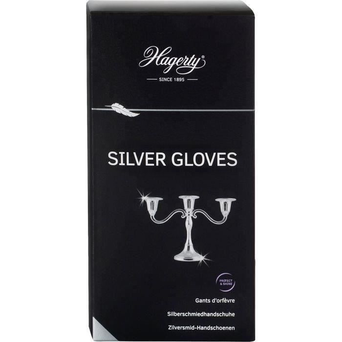 Silver Gloves gant -TU - Gants pour nettoyer et entretenir les objets en argent ou métal argenté