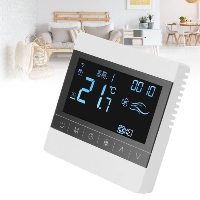 WT301 : Thermostat LoRa intelligent ventilo-convecteur vanne motorisée