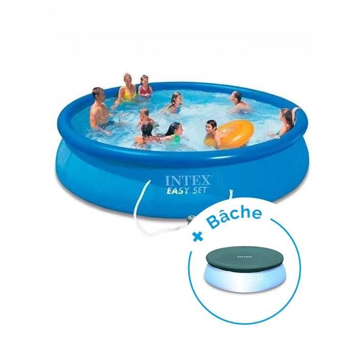 Pack Piscine Autoportante Intex Easy Set 4 57 X 0 84 M Bache Achat Vente Piscine Pack Piscine Autoportante Cdiscount
