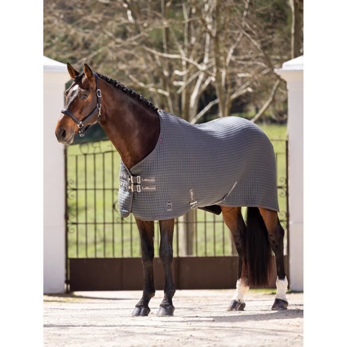 Couverture D'écurie Pour Cheval Dura-Tech - Taille 68 - Motif Plaid - Poids Moyen