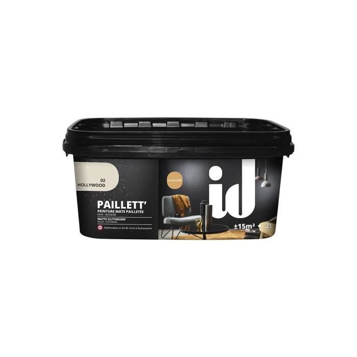 Peinture Paillett effet pailleté 2L, Les Décora…