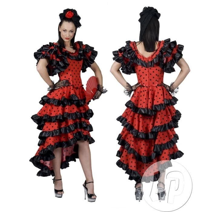 Robe espagnole fille on sale