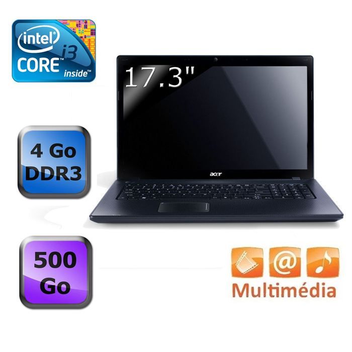 Écran De Remplacement 17.3 Pouces Pour Acer Aspire 7739G - Dalle LED - Livraison Rapide Sous 48h