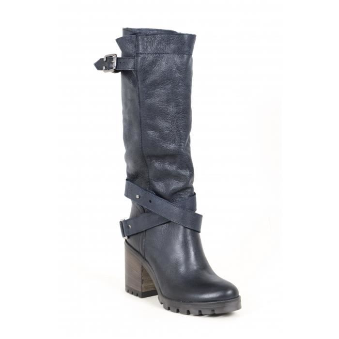 bottines motardes talons