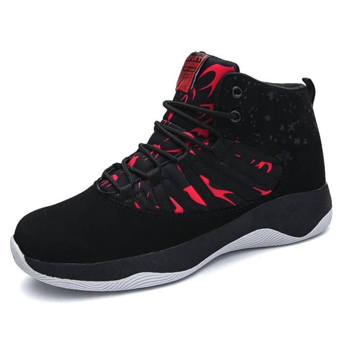 Basket Big Chaussures Hommes Taille Haute Hommes Lacets stabilité Baskets Chaussures Baskets 