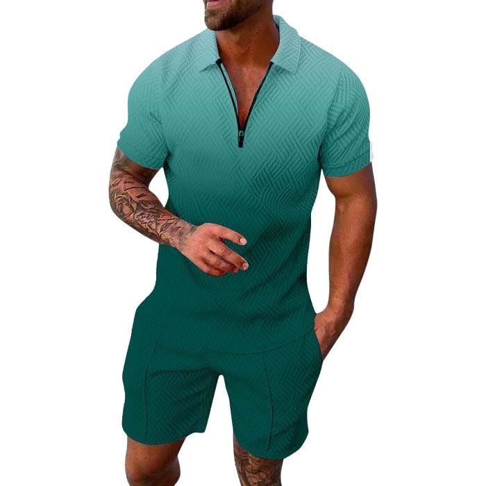 Pyjama Homme 2 Pièces - Coton Et Polyester - Confort Toute L'année
