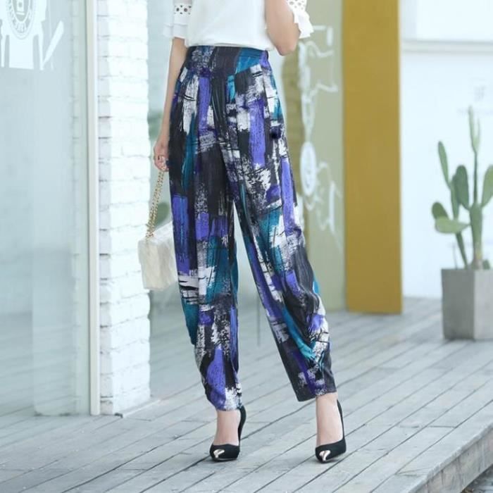 Pantalon imprimé on sale floral femme