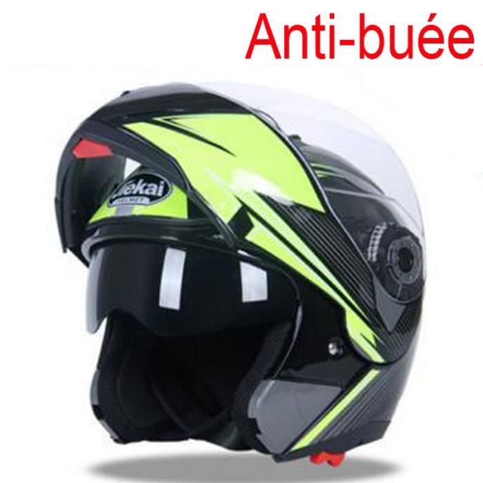 Casque de Moto de marque luxe Unisexe Casque intégral Haute qualité