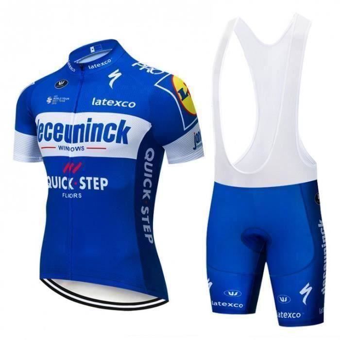 Ensemble Cyclisme Quick Step Innergetic 2010 - Vermarc Jersey Et Cuissard Taille 2XL