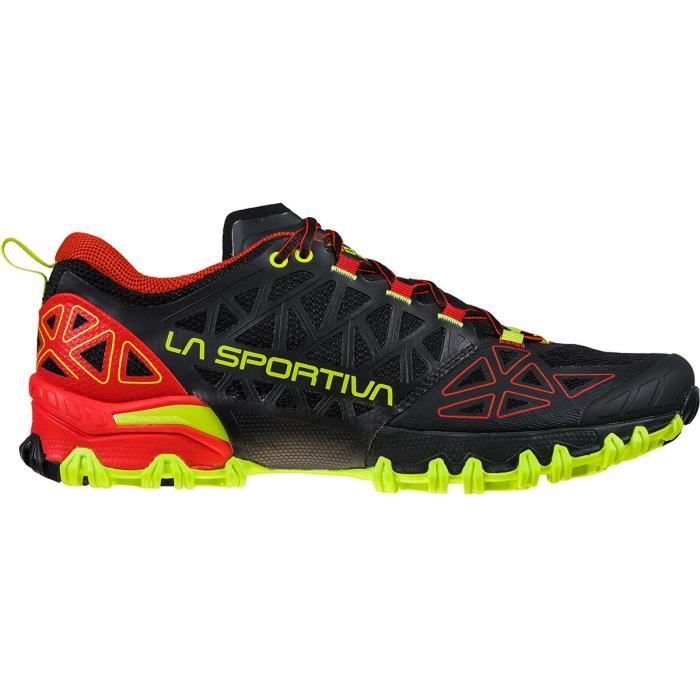 Chaussures de running LA SPORTIVA Bushido II noir/rouge/jaune