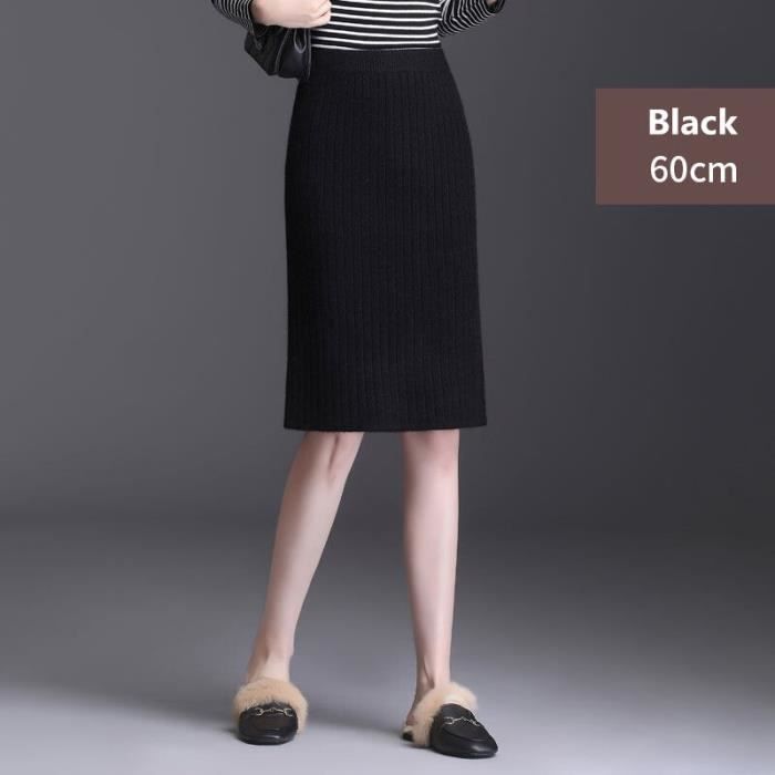 jupe crayon taille elastique