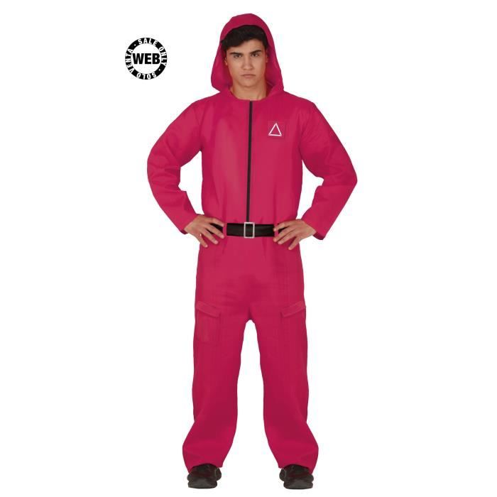 Combinaison rose gardien de jeu homme Combinaison rose gardien de jeu homme