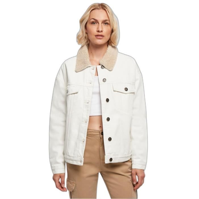 Veste col deals sherpa femme