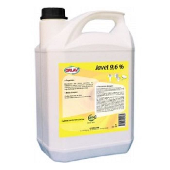 produits d entretien eau javel 9 6 ca bidon 5 l cdiscount maison