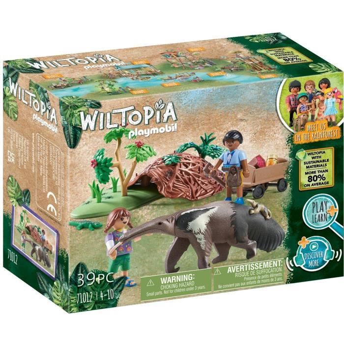 PLAYMOBIL - 71142 - Wiltopia - Aire de jeu tropicale de la jungle -  Cdiscount Jeux - Jouets