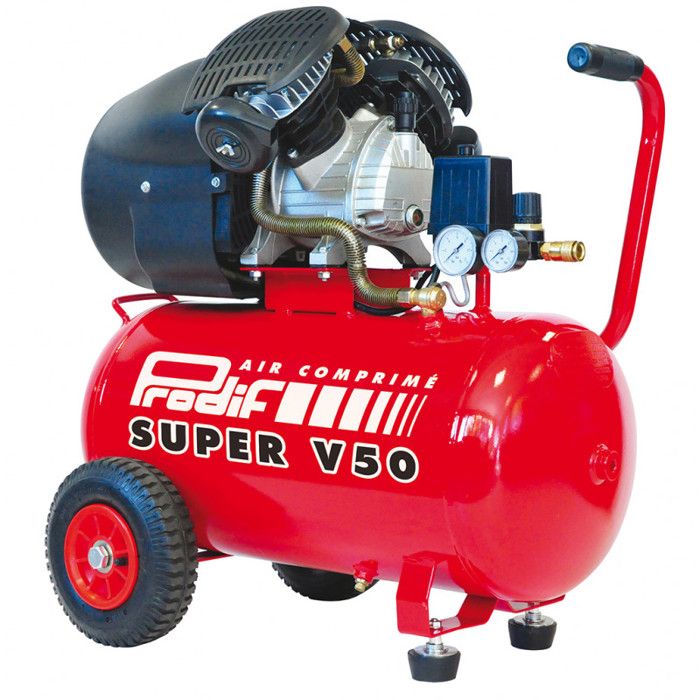 Compresseur coaxial 50l 3hp 8 bar ref.t950