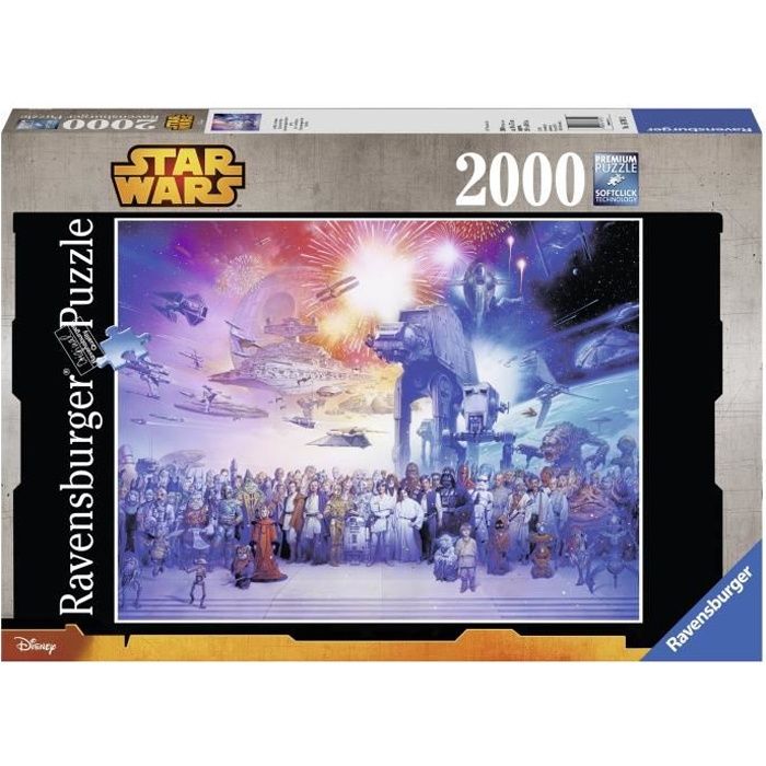 RAVENSBURGER Puzzle Star Wars 2000 pièces - vue 2