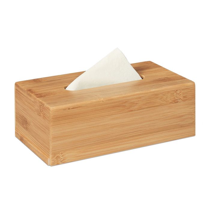 Boîte à Mouchoirs étanche Avec Rangement Intégré - Organiseur Multifonction Déco Pour Salle De Bain Ou Salon