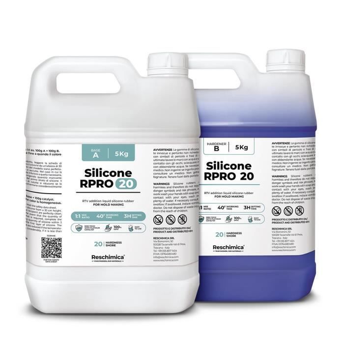 Caoutchouc de Silicone Liquide non toxique pour Moulage 1:1 R PRO