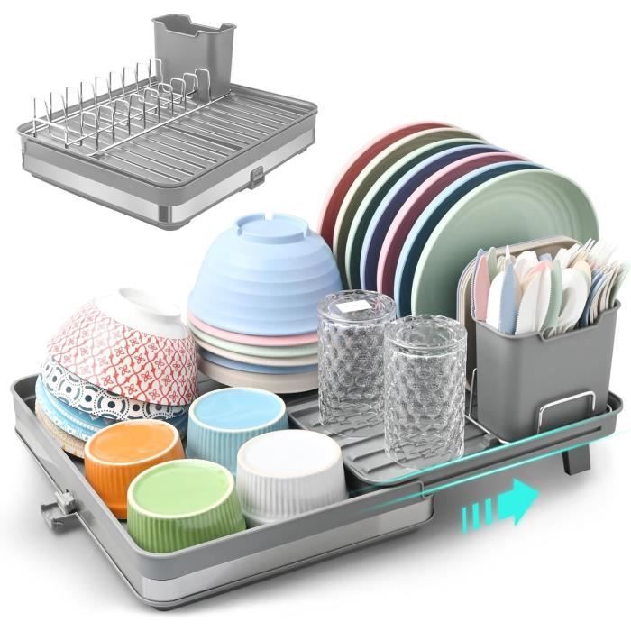 Égouttoir À Vaisselle Pliable - Accessoire Pour évier Et Robinet BUT