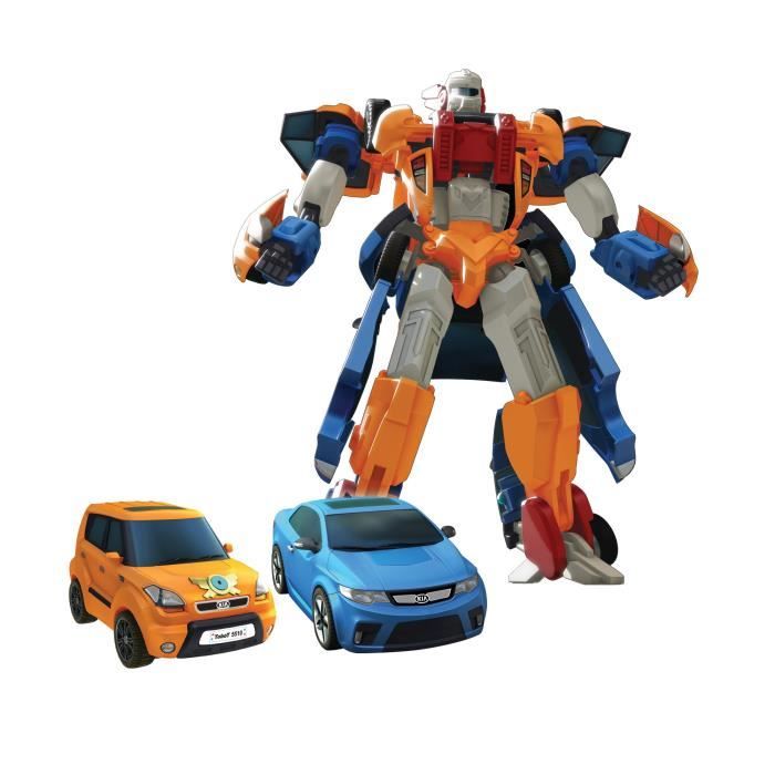SILVERLIT Tobot Tritan Titan Robot 3 en 1 transformable en 2