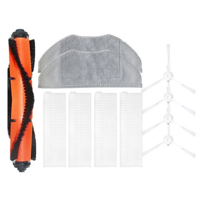 Jotekonoby Kit De Pièces De Rechange Pour Aspirateur Robot Lubluelu L15 – Brosse, Filtres, Chiffres, Brosses Latérales