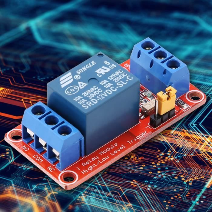 Module Relais Compteur D'impulsions 0-10kHz - YL3S-C1.1 - 12V DC, Sortie Relais - Pour Capteur Hall, Débit - 10