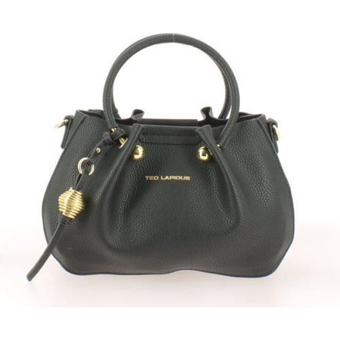 Sac à main - Ted Lapidus - Gretel - Synthétique - Noir - 26x17x9 cm Sac à main - Ted Lapidus - Gretel - Synthétique - Noir - 26x17x9 cm