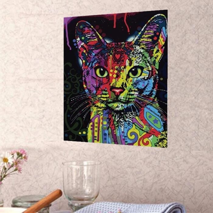 Tempsa Peinture Par Numeros Chat Colore Animaux Et Cardre Bricolage Tableau Abstraite Art Decor Maison Cdiscount Maison Tempsa Peinture Par Numeros Chat Colore Animaux Et Cardre Bricolage Tableau Abstraite Art Decor Maison Cdiscount Maison