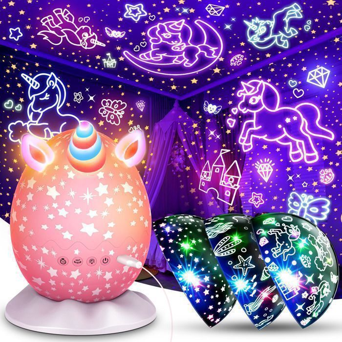 Kit Peinture Veilleuse Licorne – Loisir Créatif Lumineux Pour Filles 4-12 Ans – Cadeau Anniversaire